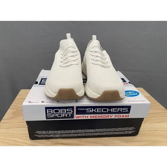 Skechers Mens Bobs Sparrow 2.0 Stretch Fit Shoes Sz 11 Vegan Washable