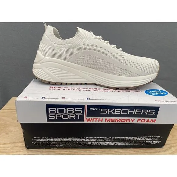 Skechers Mens Bobs Sparrow 2.0 Stretch Fit Shoes Sz 11 Vegan Washable