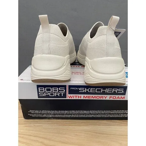 Skechers Mens Bobs Sparrow 2.0 Stretch Fit Shoes Sz 11 Vegan Washable