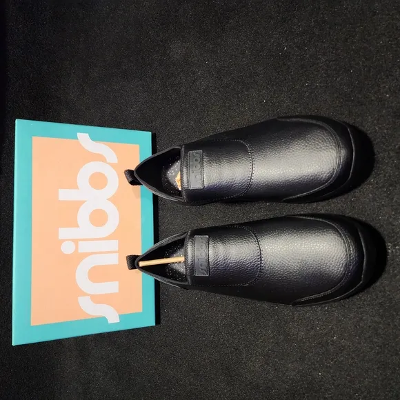Snibbs Black Slip-On Shoes