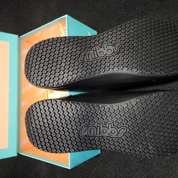 Snibbs Black Slip-On Shoes