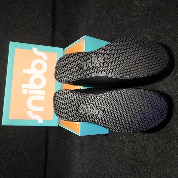 Snibbs Black Slip-On Shoes