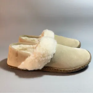 Sorel Nakiska II Shearling-Lined Rubber Sole Slippers US 7