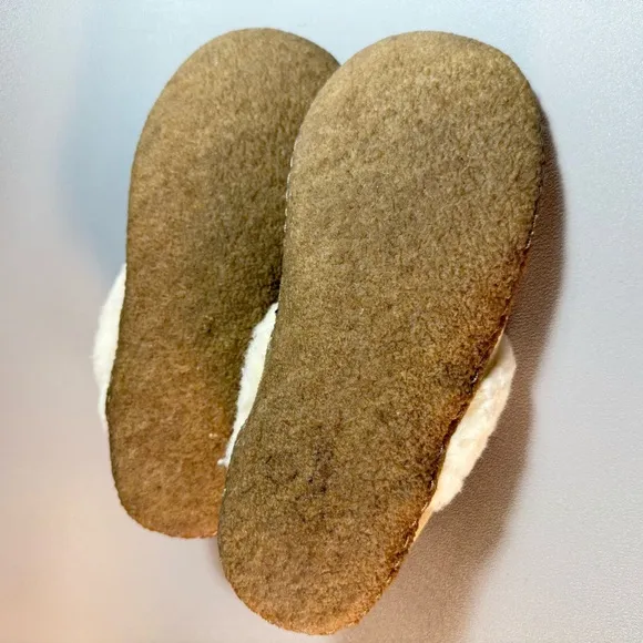 Sorel Nakiska II Shearling-Lined Rubber Sole Slippers US 7