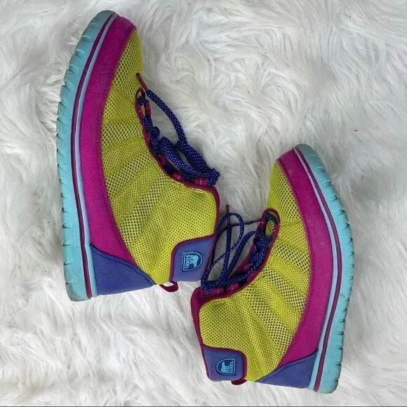 Sorel Tivoli Go High Top Multicolor Lace Up Sneakers