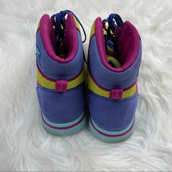 Sorel Tivoli Go High Top Multicolor Lace Up Sneakers