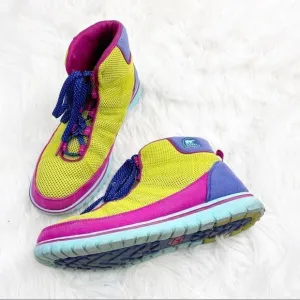 Sorel Tivoli Go High Top Multicolor Lace Up Sneakers