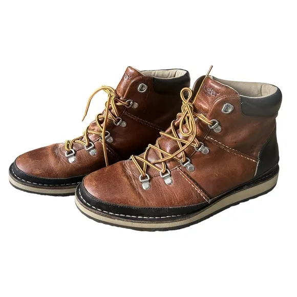 Sperry Alpine Hiking Boots Leather Men’s Boots Size 11 Brown Black