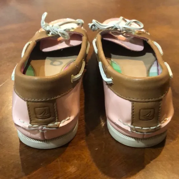 Sperry Audrey Rose Slip On Boat Shoes Size 8