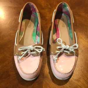 Sperry Audrey Rose Slip On Boat Shoes Size 8