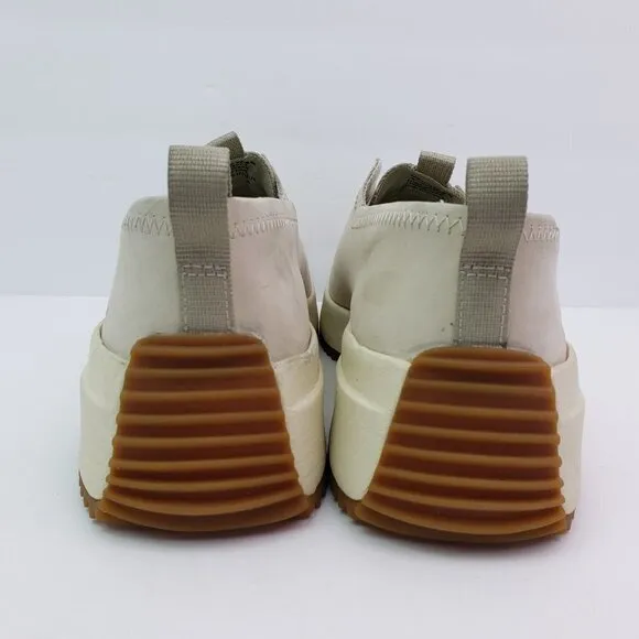 Sperry Boat Runner Mens Size 11.5 Bone Beige Leather Slip On Casual Loafer Shoes