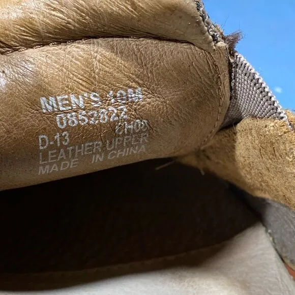 Sperry Intrepid Men's Size 10M Shoes Tan Leather Slip On Boat Shoes 0852822