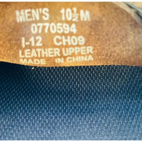 Sperry Shoes Mens 10.5 Brown Leather Boat Deck Casual Slip On Loafers Moccasins