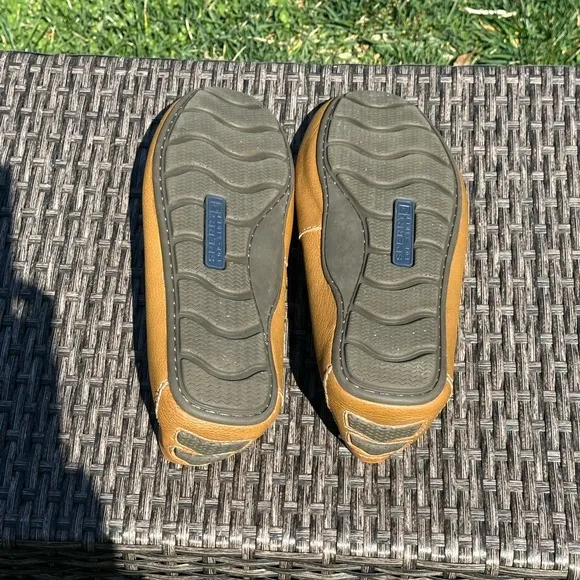 Sperry Tan Slip-On Loafers Comfortable and Stylish