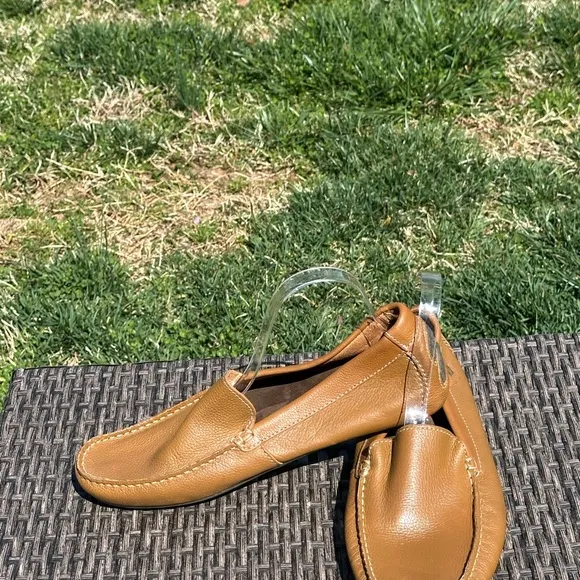 Sperry Tan Slip-On Loafers Comfortable and Stylish