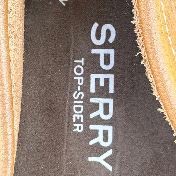 Sperry Tan Slip-On Loafers Comfortable and Stylish