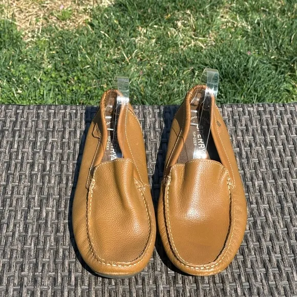 Sperry Tan Slip-On Loafers Comfortable and Stylish