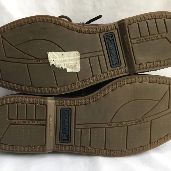 Sperry Top Sider Charter Amaretto Boat Shoes 8M