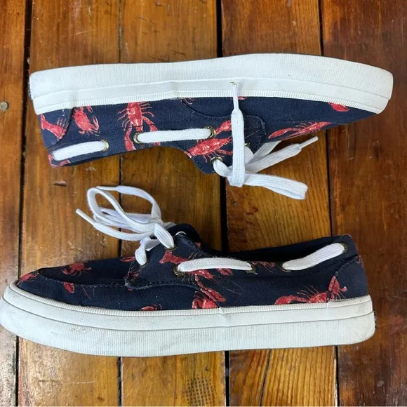 Sperry Top-Sider Crest Vibe Boat Shoe Lobster Crab Size 6
