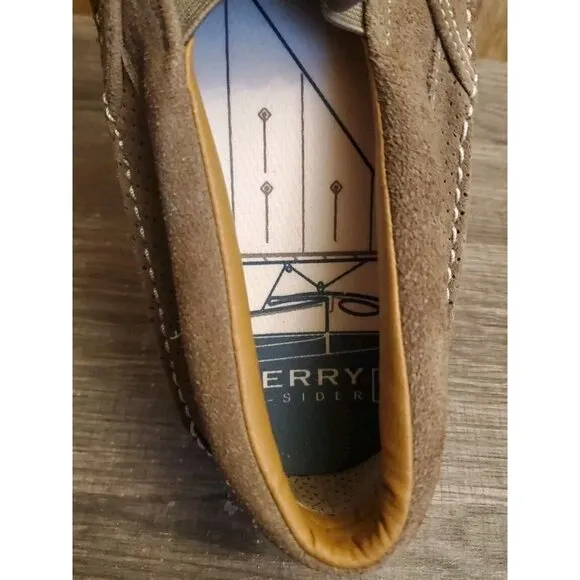 Sperry Top Sider Loafer Boat Shoes Mens Size 12 Brown