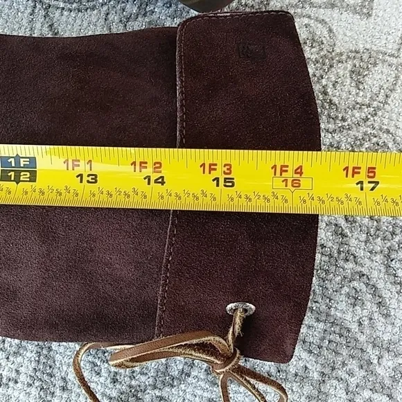 Sperry Top-Sider Plaid Accent Nice Below Knee Leather Boots