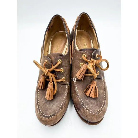 Sperry Topsider Wedge Size 9
