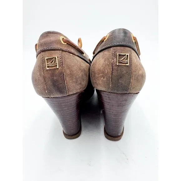Sperry Topsider Wedge Size 9