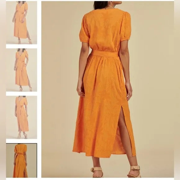 Splendid Nicki Jacquard Maxi Dress