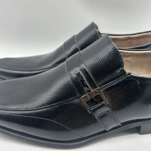 Stacy Adams Dress Shoes Mens 7.5 Black Patent Leather Gala Formal