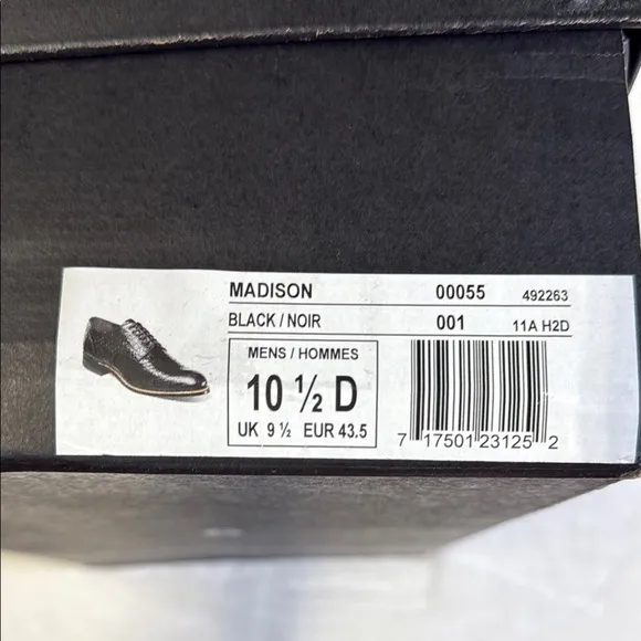 Stacy Adams Men’s Madison Anaconda Plain Toe Oxford- 10.5
