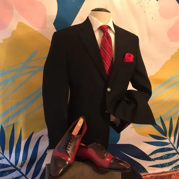 Stafford Black Blazer