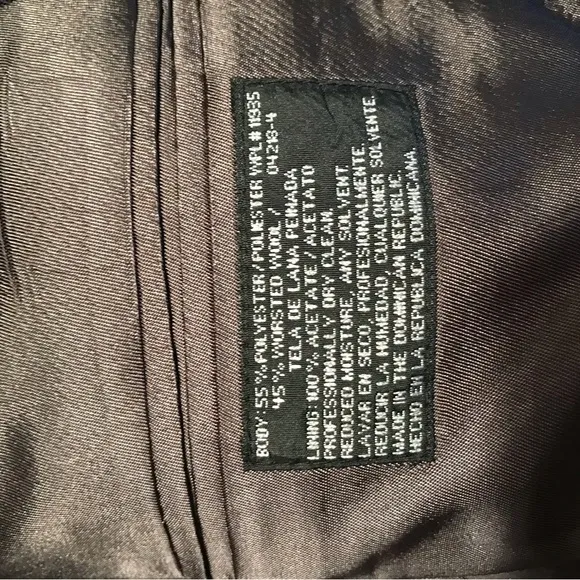 Stafford Black Blazer