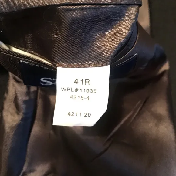 Stafford Black Blazer