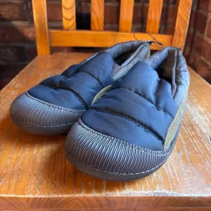 Staheekum mens puffy slip on house shoes slippers black 11