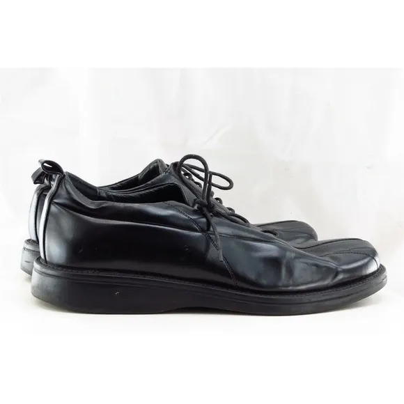 State Street Shoes Sz 10.5 M Black Derby Oxfords Synthetic‎ Men