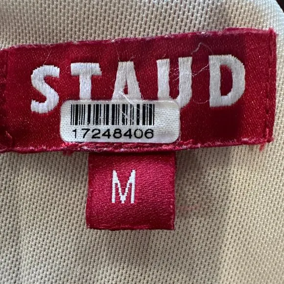 Staud Cream Sequin Mini Dress SIZE 6 Sheath Birthday Cocktail Designer $495