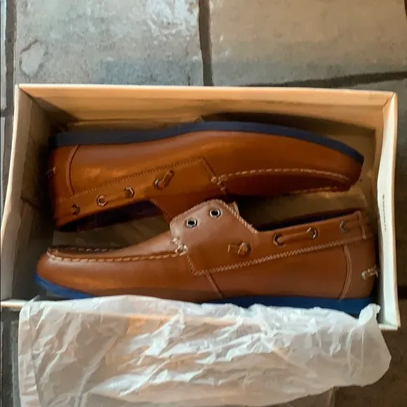 Steve Madden Crater Boat Shoes Brown Size 9.5