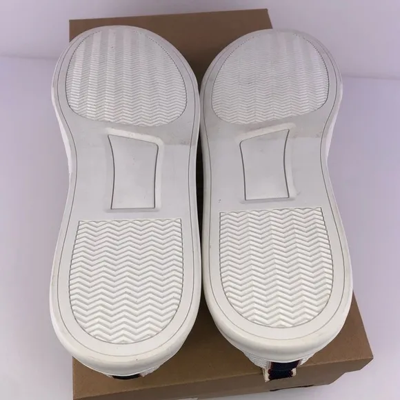 Steve Madden Leather Sock Mesh Slip On Shoes Size 11