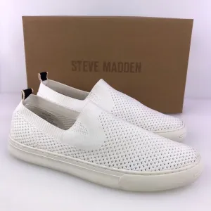 Steve Madden Leather Sock Mesh Slip On Shoes Size 11