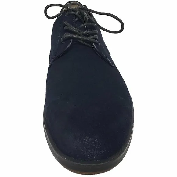 Steve Madden Men's Briton Leather Derby Shoes 7.5M Blue Navy