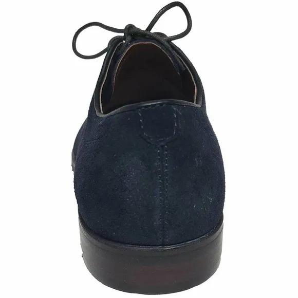 Steve Madden Men's Briton Leather Derby Shoes 7.5M Blue Navy