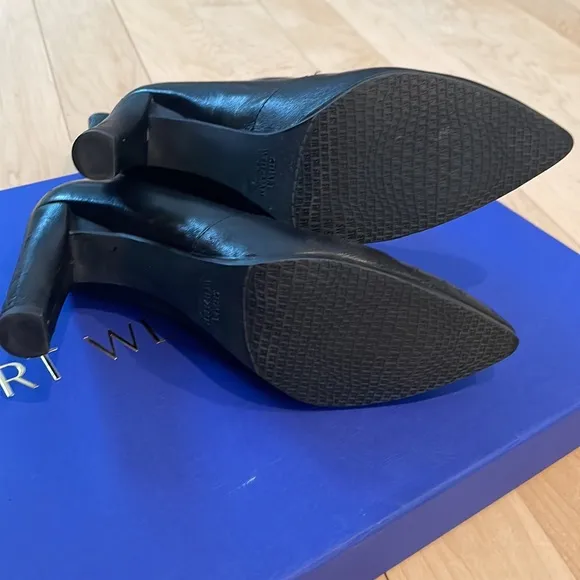 Stuart Weitzman black leather boots