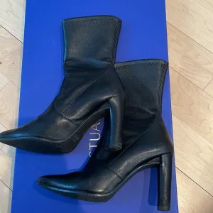 Stuart Weitzman black leather boots