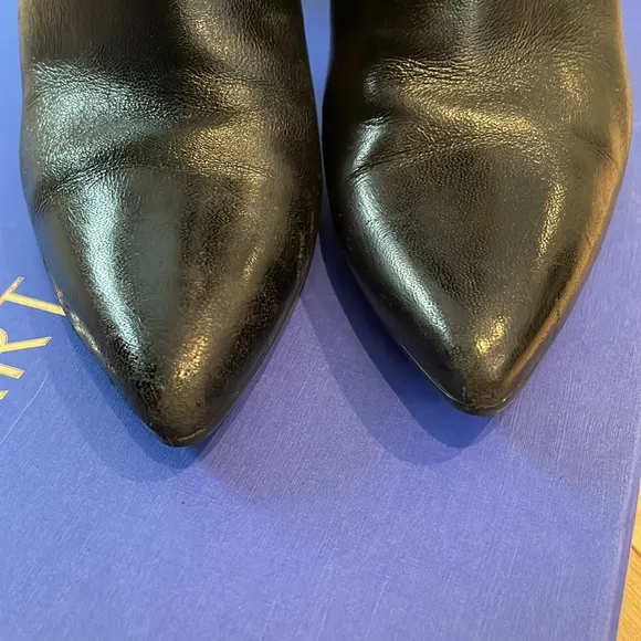 Stuart Weitzman black leather boots