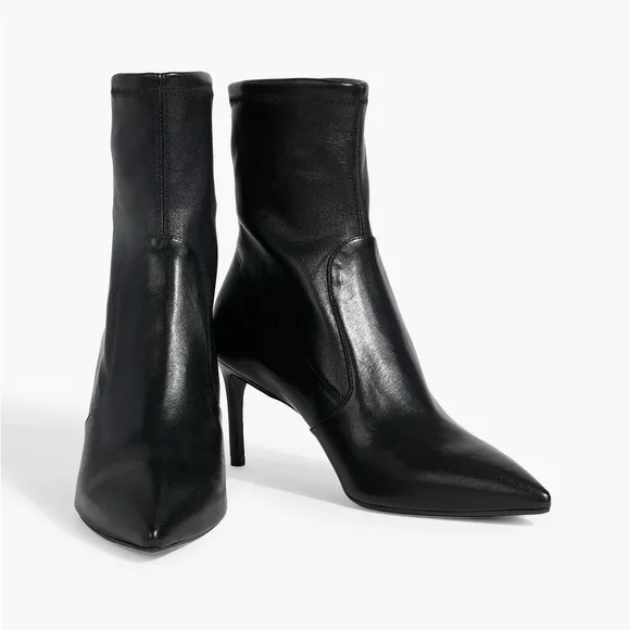 STUART WEITZMAN Linsi 75 leather sock boots Sz 6M