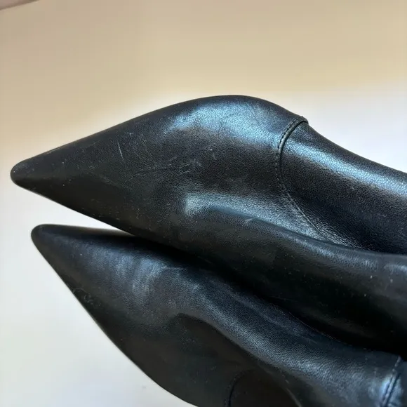 STUART WEITZMAN Linsi 75 leather sock boots Sz 6M