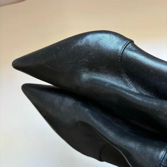 STUART WEITZMAN Linsi 75 leather sock boots Sz 6M