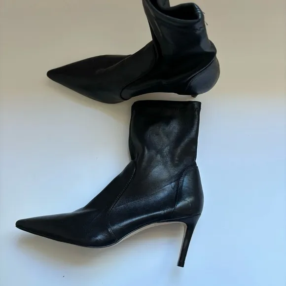 STUART WEITZMAN Linsi 75 leather sock boots Sz 6M