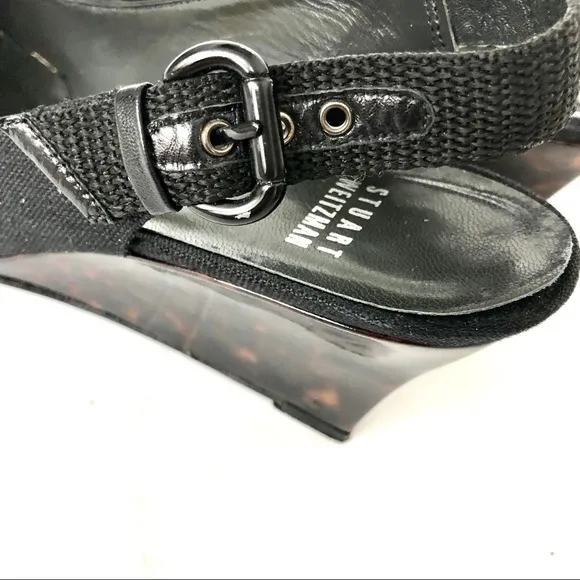 STUART WEITZMAN slingback wedge