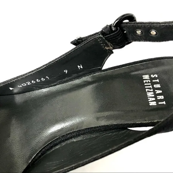 STUART WEITZMAN slingback wedge